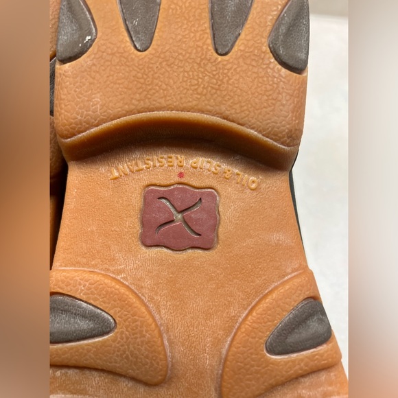 TWISTED X MEN'S WORK CHUKKA DRIVING SHOES - STEEL TOE - Picture 5 of 9